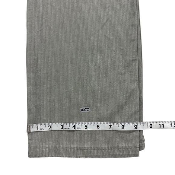 Vintage Levis Sykes Men Grey Wash Jeans Sz 32x30 Textured 100% Cotton Denim - Picture 10 of 11
